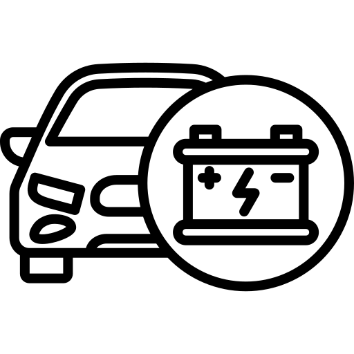 Supply and Fit Batteries Icon
